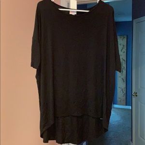 Solid black Lularoe irma
